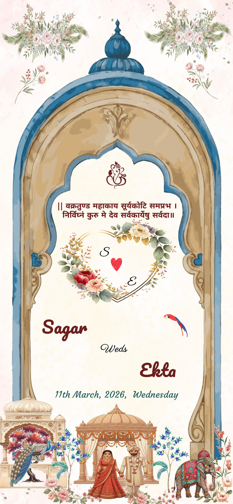 Kankotri: Rajasthani style Kankotri