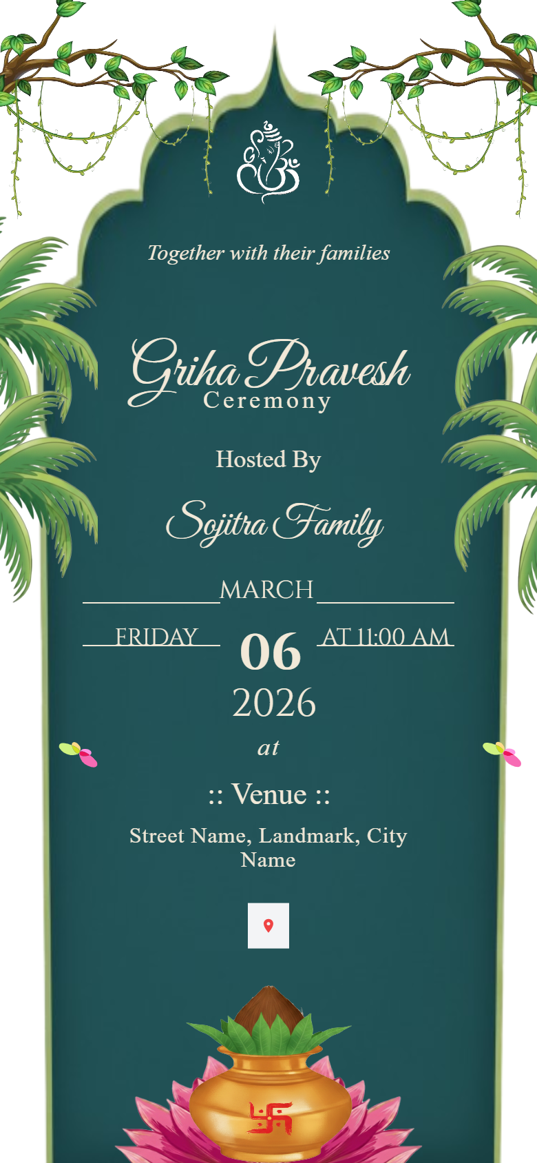 Vastu Puja : Nav-Uday