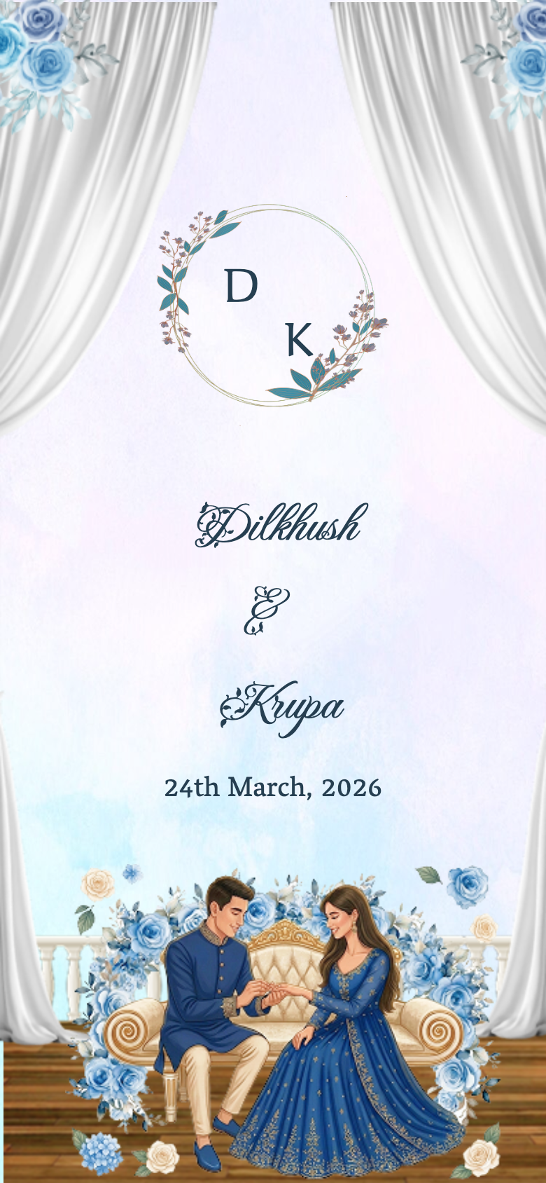 Engagement Blue theme