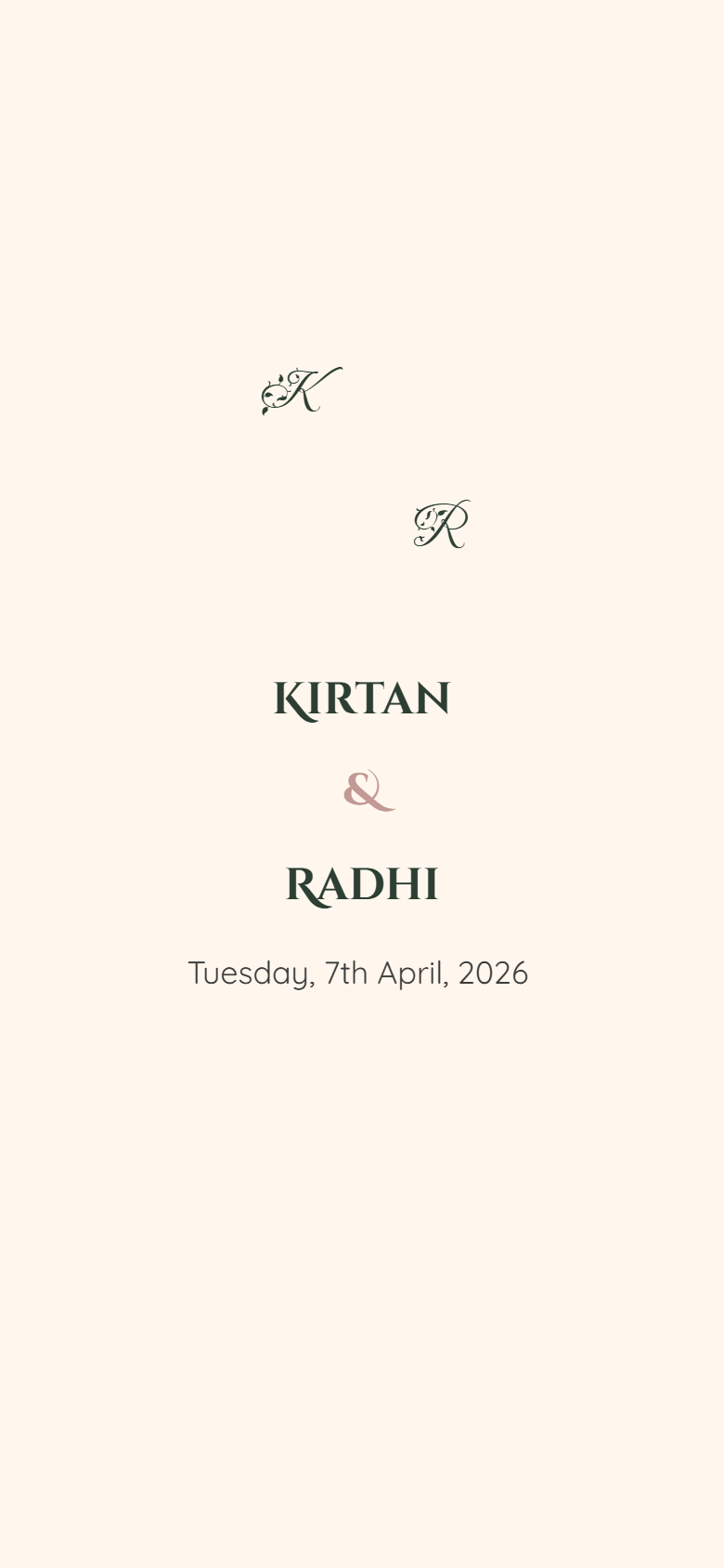 Engagement : The Evergreen Knot